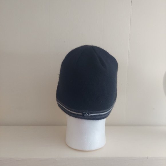 Dark Green/Brown Adidas Beanie Hat - Picture 3 of 5